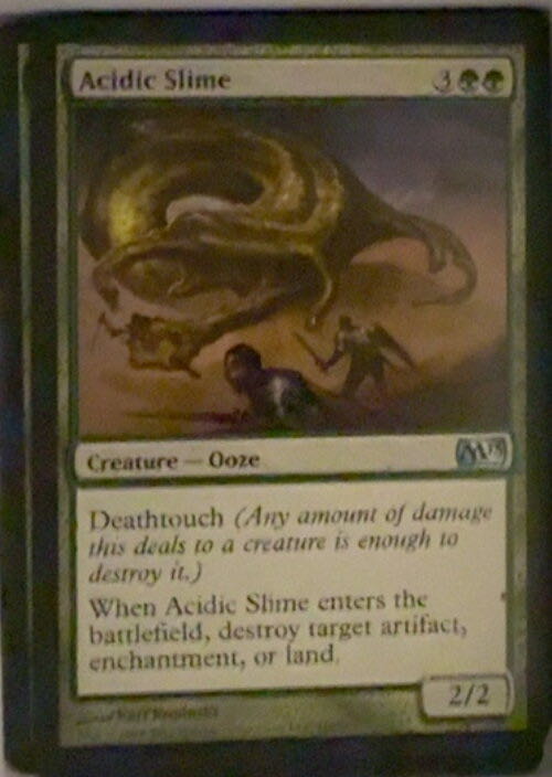 Acidic Slime  magic card collectible - Main Image 2