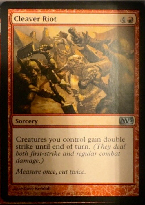 Cleaver Riot  magic card collectible - Main Image 2