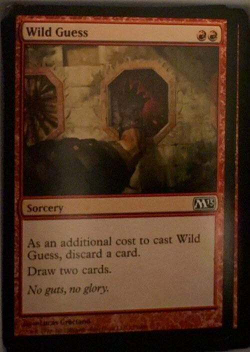 Wild Guess  magic card collectible - Main Image 2