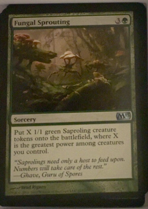 Fungal Sprouting  magic card collectible - Main Image 2