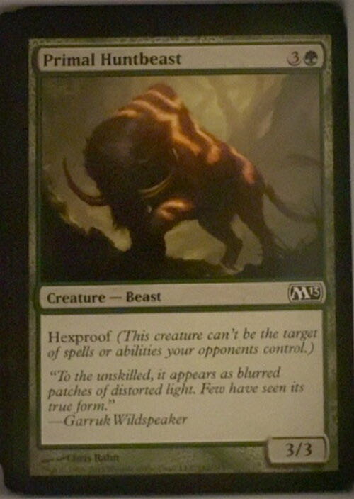 Primal Huntbeast  magic card collectible - Main Image 2