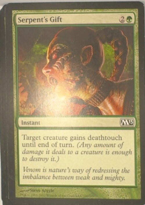 Serpent’s Gift  magic card collectible - Main Image 2