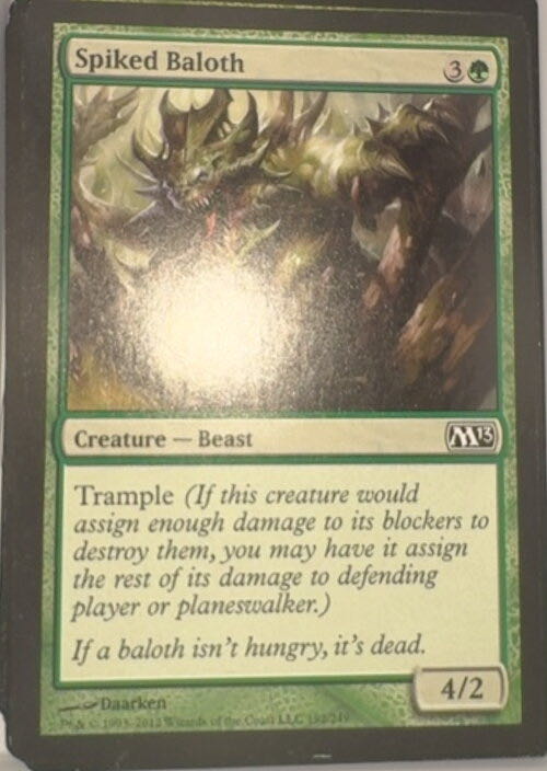 Spiked Baloth  magic card collectible - Main Image 2