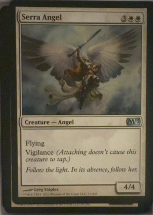Serra Angel  magic card collectible - Main Image 2