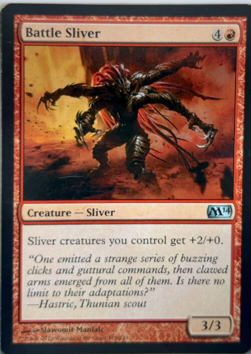 Battle Sliver  magic card collectible - Main Image 2