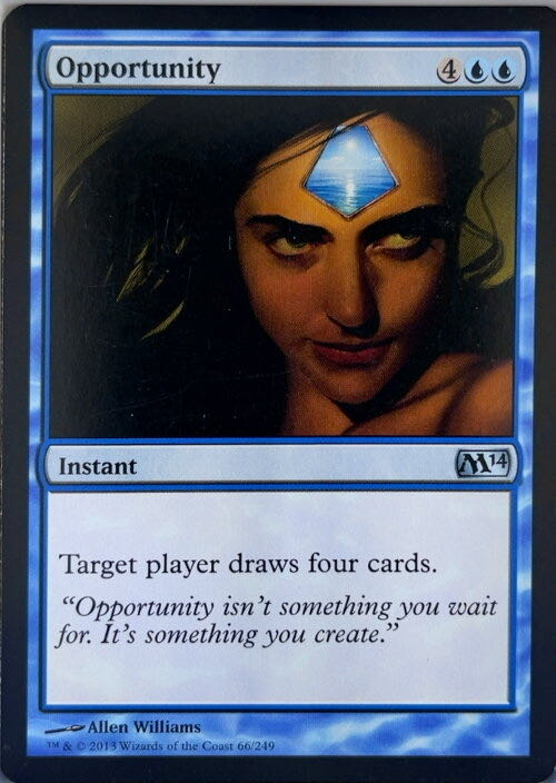 Opportunity  magic card collectible - Main Image 2