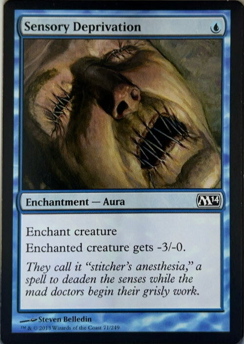Sensory Deprivation  magic card collectible - Main Image 2