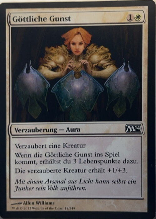 Divine Favor  magic card collectible - Main Image 2