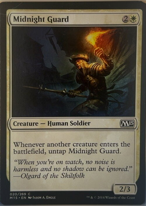 Midnight Guard  magic card collectible - Main Image 2