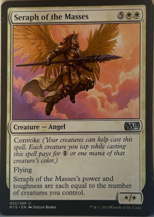 Seraph of the Masses  magic card collectible - Main Image 2