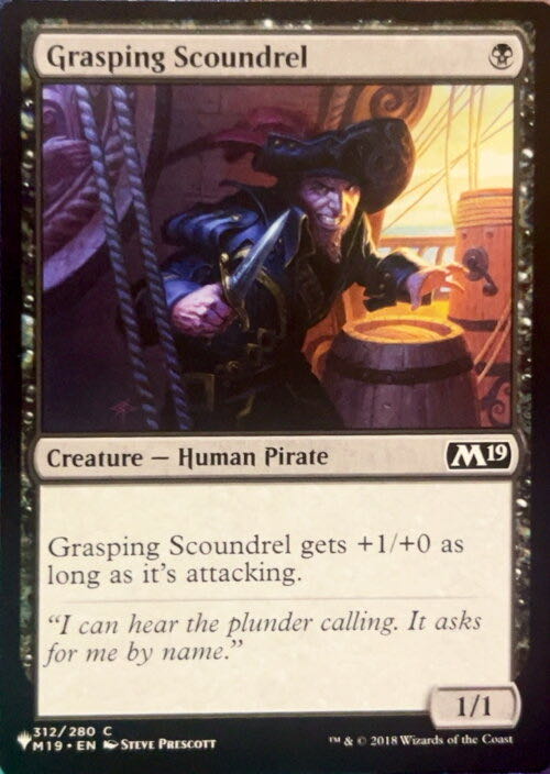 Grasping Scoundrel  magic card collectible - Main Image 3