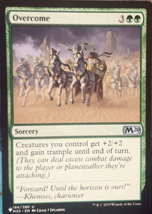 Overcome  magic card collectible - Main Image 3