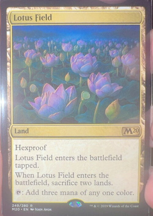 Lotus Field  magic card collectible - Main Image 3