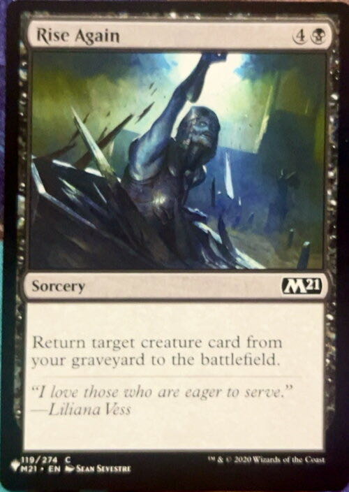 Rise Again  magic card collectible - Main Image 2