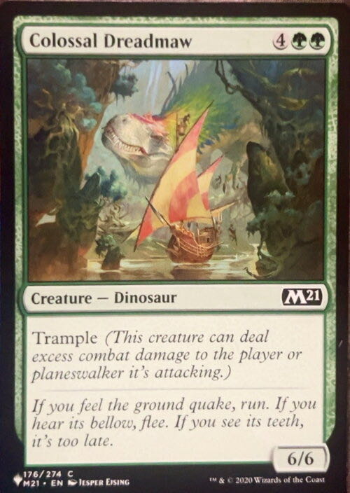 Colossal Dreadmaw  magic card collectible - Main Image 3