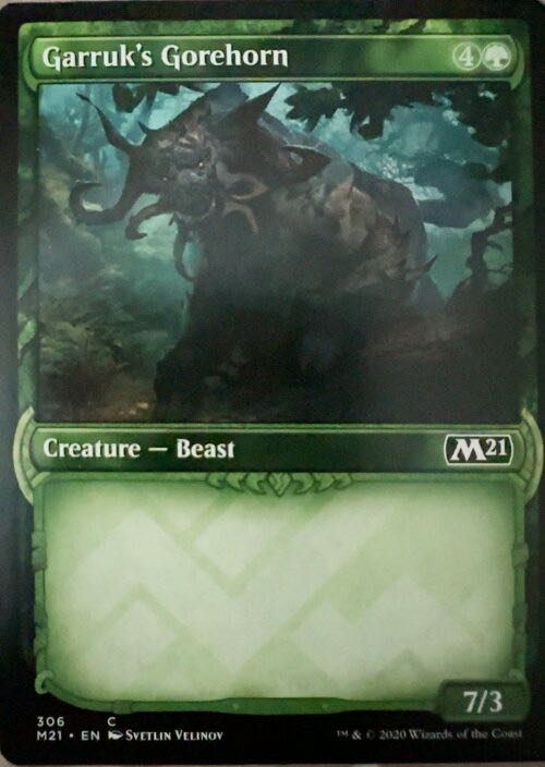 Garruk’s Gorehorn  magic card collectible - Main Image 2