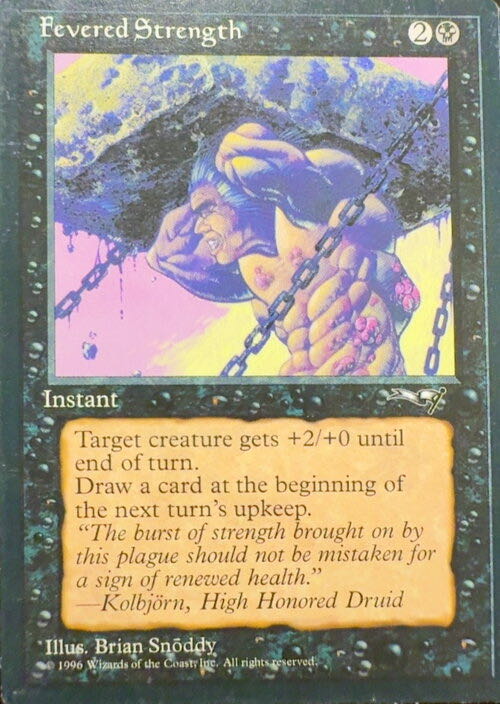 Fevered Strength  magic card collectible - Main Image 2