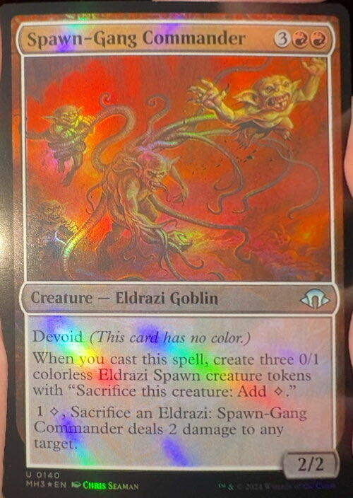 Spawn-Gang Commander  magic card collectible - Main Image 3