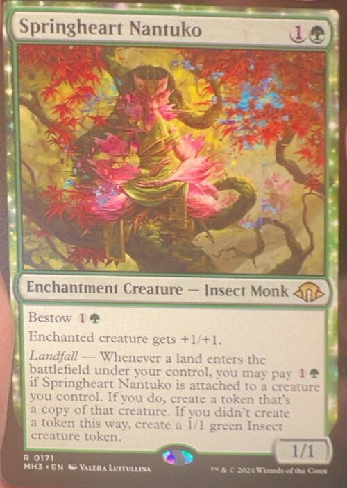 Springheart Nantuko  magic card collectible - Main Image 3