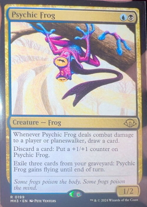 Psychic Frog  magic card collectible - Main Image 3