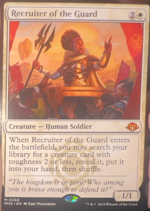 Recruiter of the Guard  magic card collectible - Main Image 3