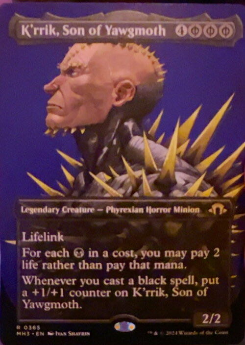 K’rrik, Son of Yawgmoth  magic card collectible - Main Image 3