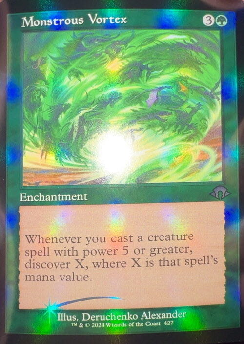 Monstrous Vortex  magic card collectible - Main Image 3