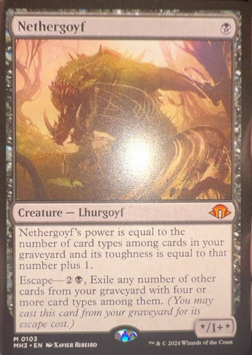 Nethergoyf  magic card collectible - Main Image 3