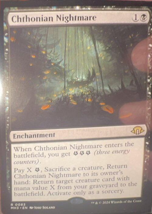 Chthonian Nightmare  magic card collectible - Main Image 3