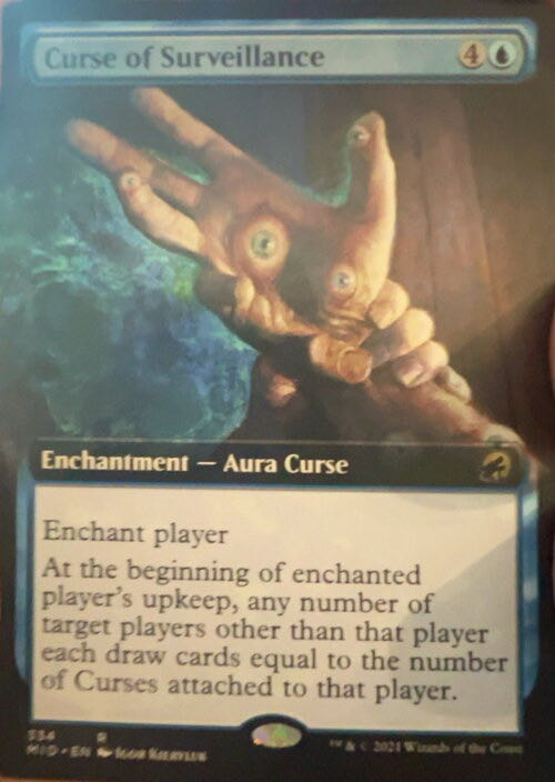 Curse of Surveillance  magic card collectible - Main Image 3