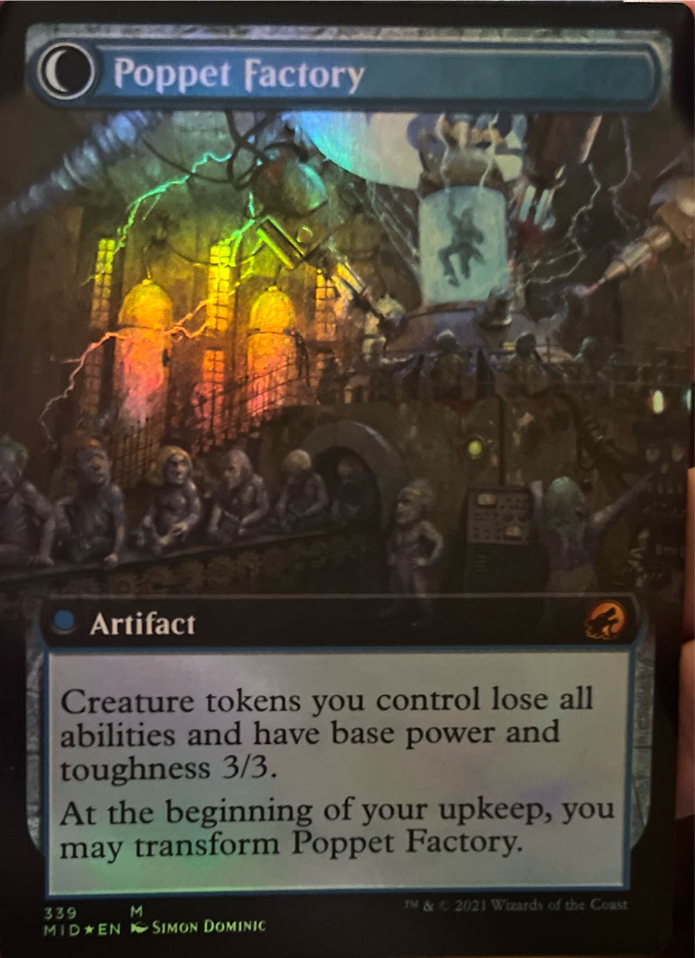 Poppet Stitcher // Poppet Factory  magic card collectible - Main Image 2