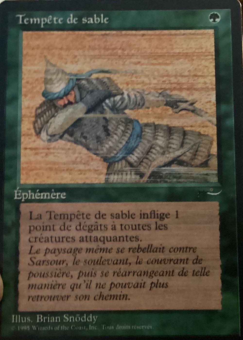 Sandstorm  magic card collectible - Main Image 2