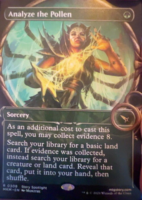 Analyze the Pollen  magic card collectible - Main Image 2