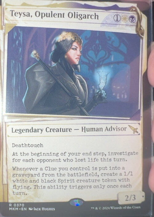 Teysa, Opulent Oligarch  magic card collectible - Main Image 3