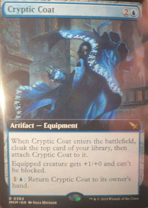 Cryptic Coat  magic card collectible - Main Image 3