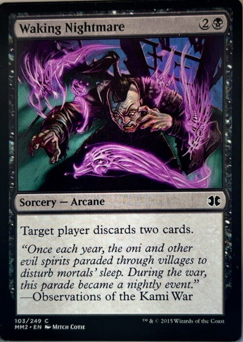 Waking Nightmare  magic card collectible - Main Image 2