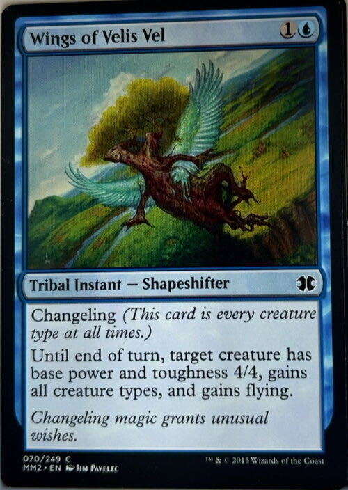 Wings of Velis Vel  magic card collectible - Main Image 2