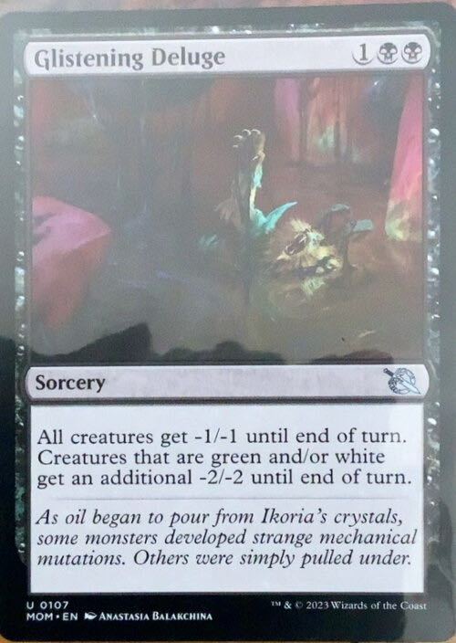 Glistening Deluge  magic card collectible - Main Image 2