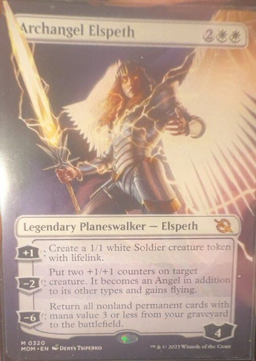 Archangel Elspeth  magic card collectible - Main Image 3