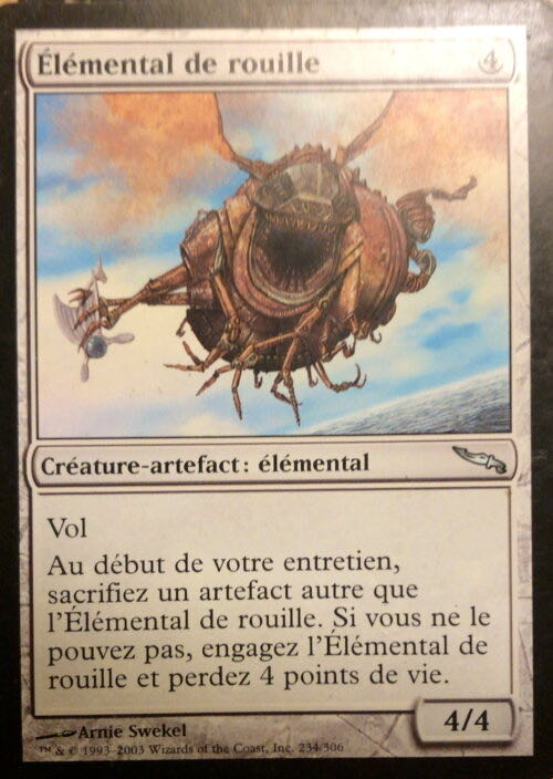 Rust Elemental  magic card collectible - Main Image 3