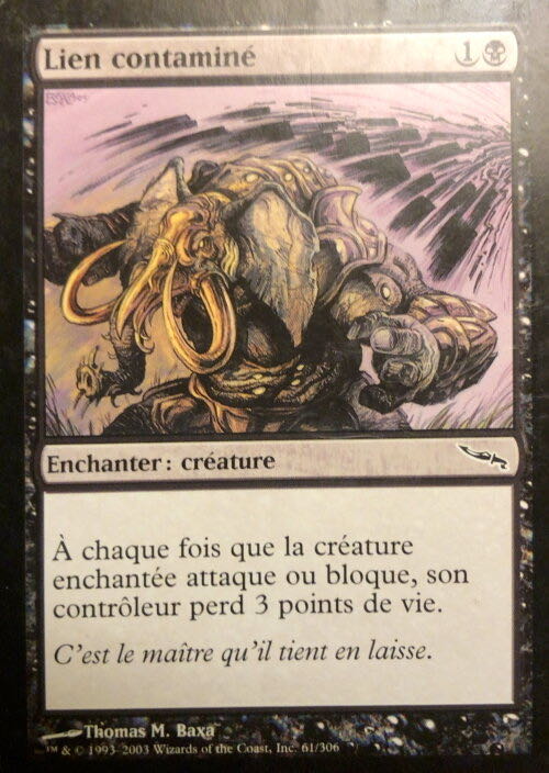 Contaminated Bond  magic card collectible - Main Image 3