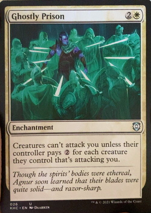 Ghostly Prison  magic card collectible - Main Image 2