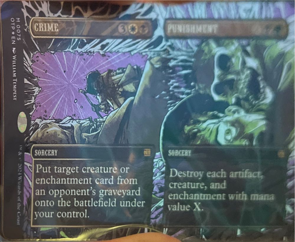 Crime // Punishment  magic card collectible - Main Image 2