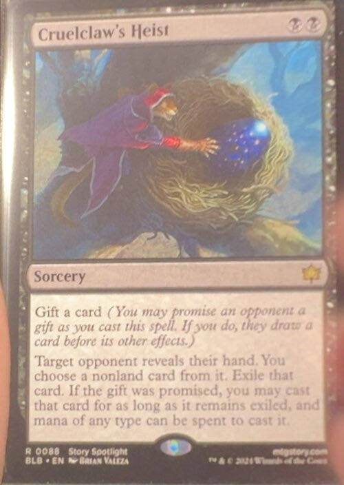 Cruelclaw’s Heist  magic card collectible - Main Image 2