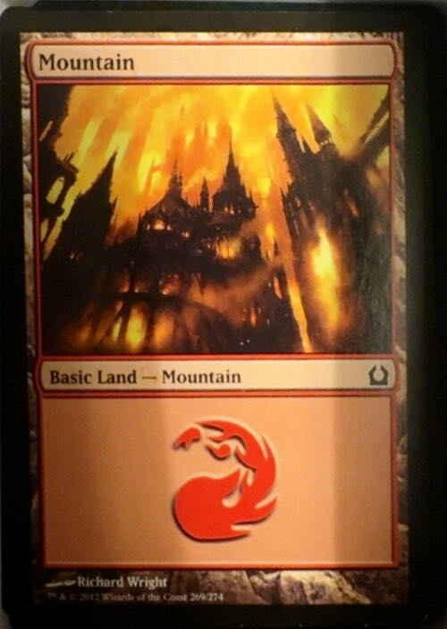 Mountain  magic card collectible - Main Image 2