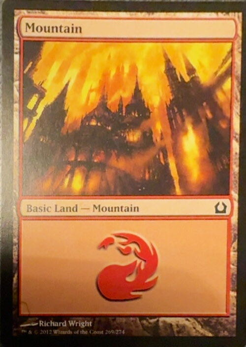 Mountain  magic card collectible - Main Image 3