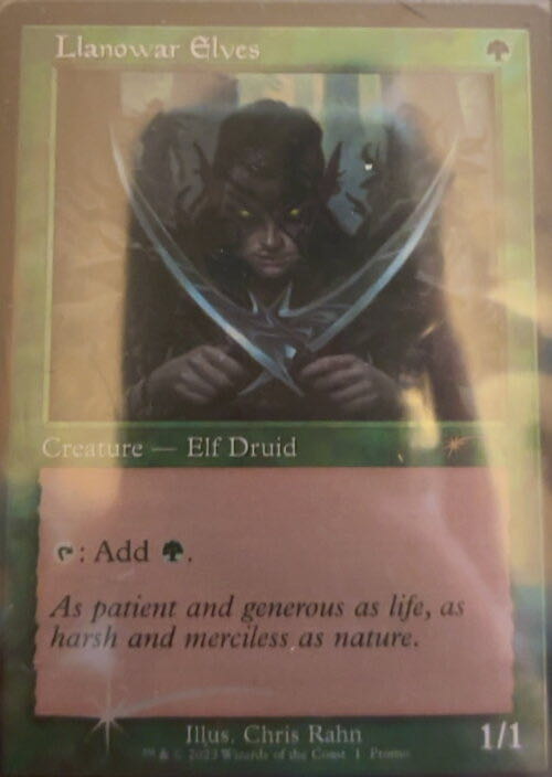 Llanowar Elves  magic card collectible - Main Image 3