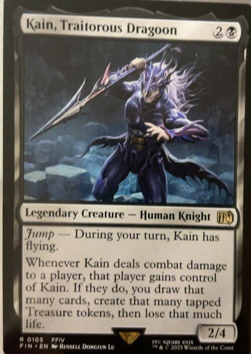 Kain, Traitorous Dragoon  magic card collectible - Main Image 2