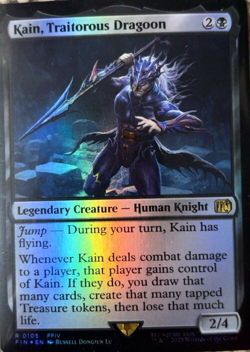 Kain, Traitorous Dragoon  magic card collectible - Main Image 3