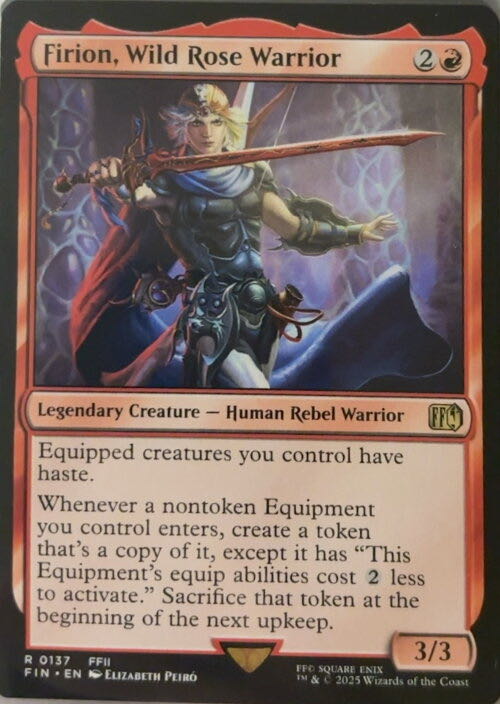Firion, Wild Rose Warrior  magic card collectible - Main Image 2